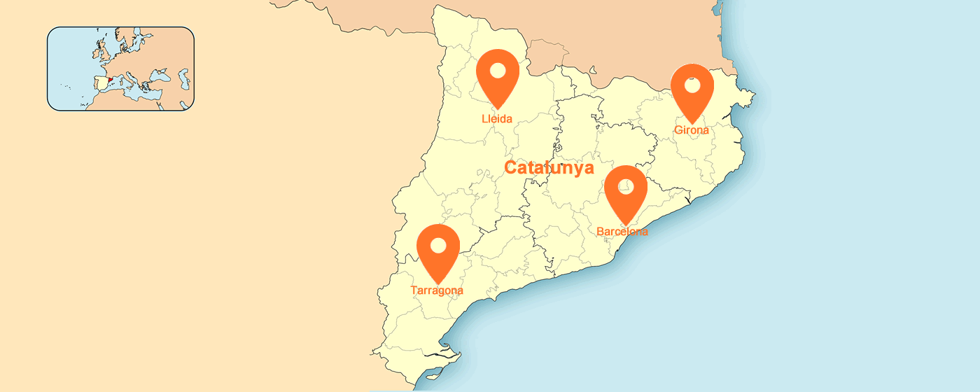 Vending Catalunya: Barcelona, Girona, Lleida i Tarragona